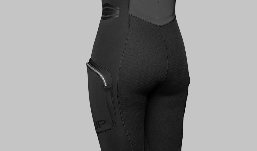Used Waterproof W8 Fullsuit Front Zip 5mm Diving Wetsuit - Mens - Image 5