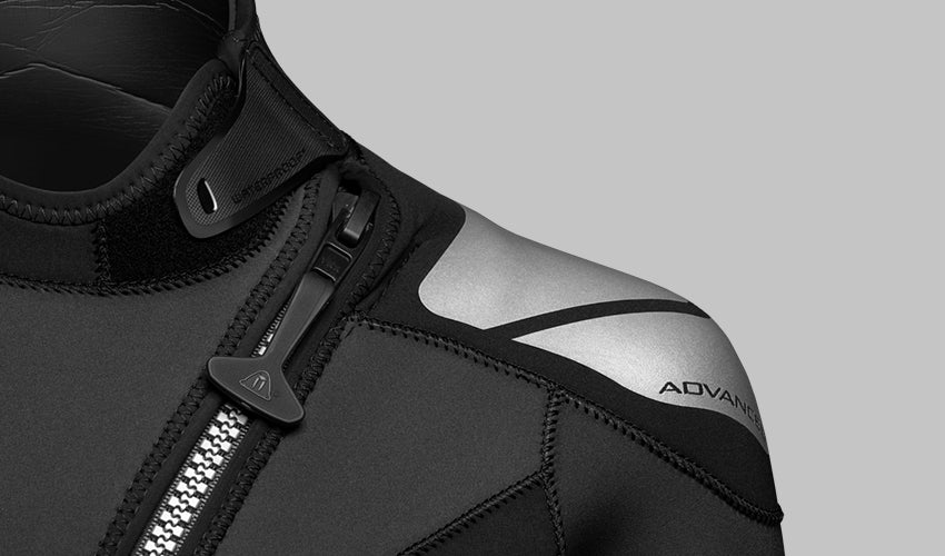 Waterproof W8 Fullsuit Front Zip 5mm Diving Wetsuit - Womens - Image 7