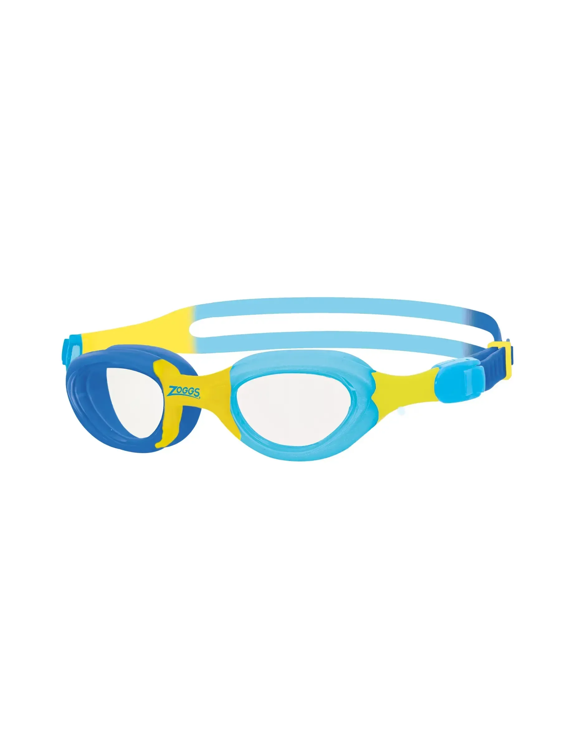 Zoggs Little Super Seal Kids Swim Goggles Clear Lens Silicone