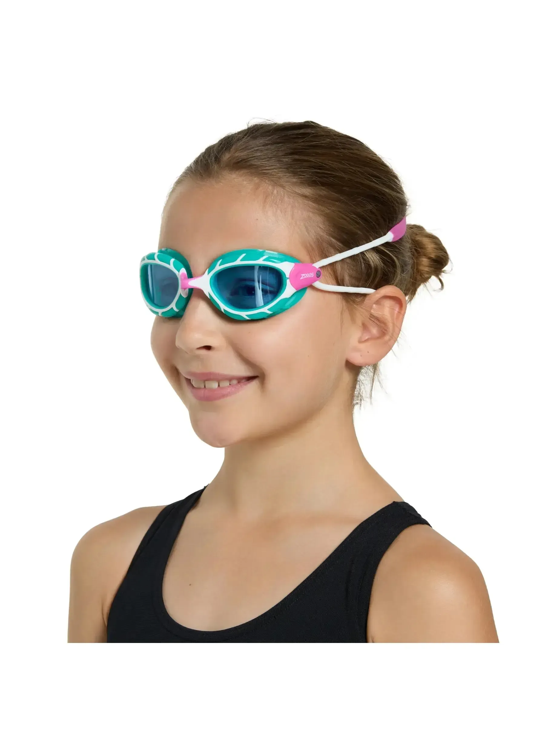 Zoggs Predator Junior Smoke-Tinted Swim Goggles with Pulley Adjust - Image 12