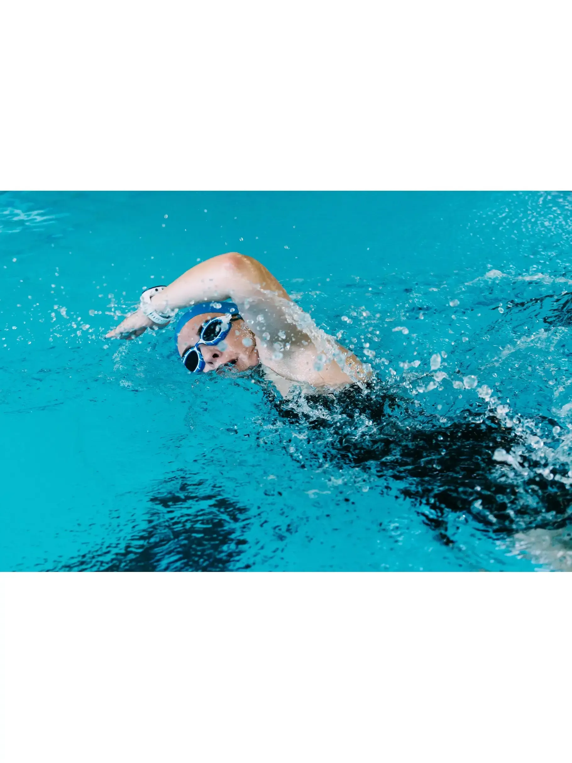 Zoggs Predator Swim Goggles Clear Lens Pulley Strap System - Image 3
